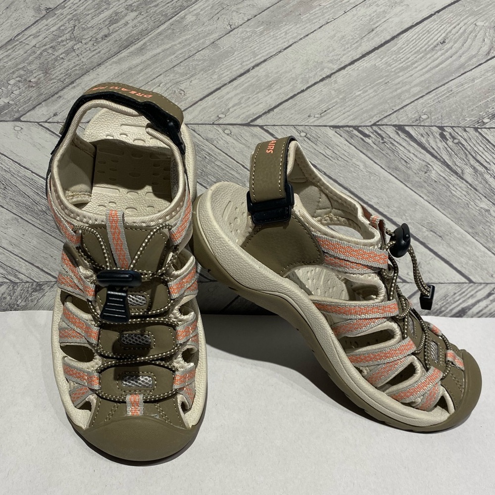 NEW DREAM PAIRS OUTDOOR SHOES SIZE 6.5 COLOR PINK & GRAY